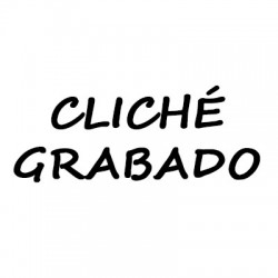 CLICHÉ GRABADO